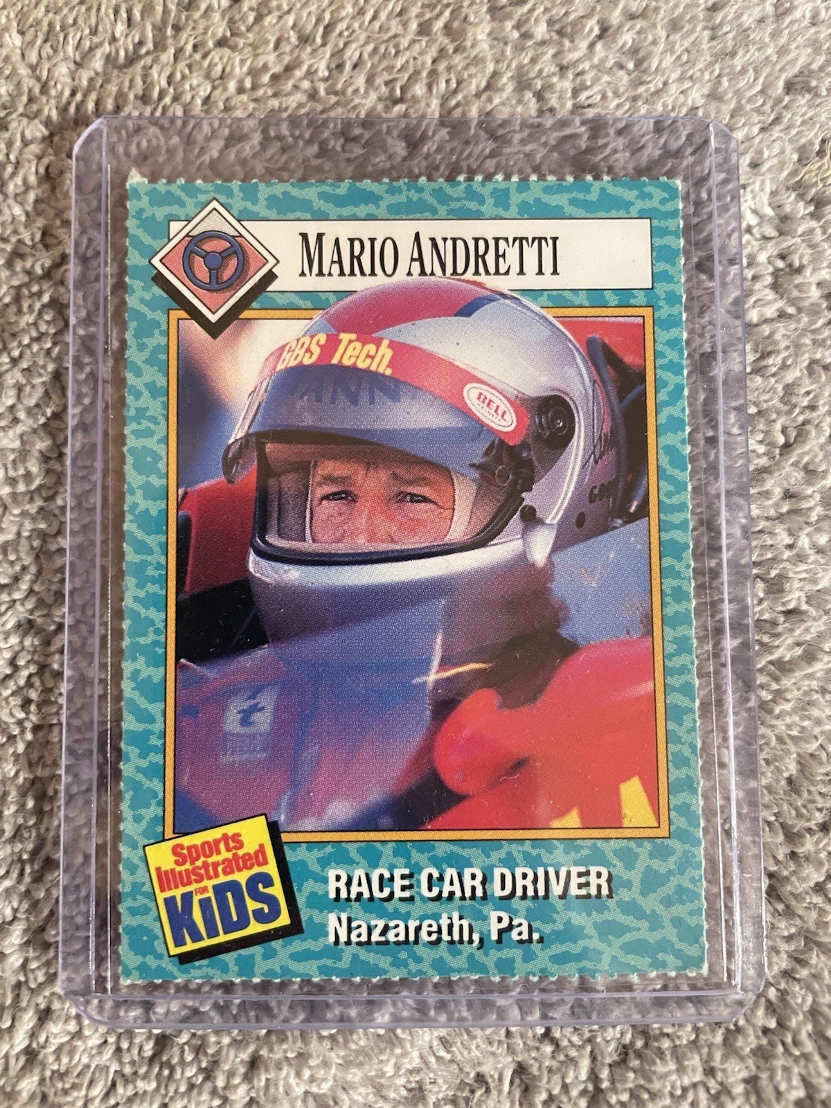 1989 Sports Illustrated for Kids Series 1 - Mario Andretti #41