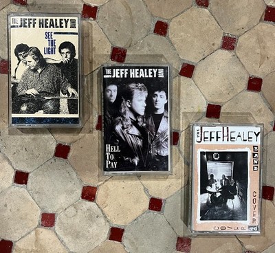 Jeff Healey Band See the Light, Hell to Pay, Cover to Cover - 3 Cassette Tapes
