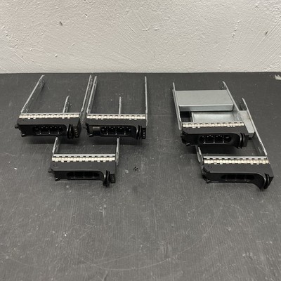 5x Dell Caddy Festplatten Rahmen 3,5'' PowerEdge 1550 1650 1750 - 1F912 (G2-12#d)