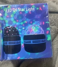 Galaxy Starry Sky Projector Ocean Star Night Light Party Speaker LED Lamp Remote