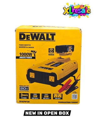 #ad DEWALT 3 Way 1000 Watt Power Inverter XR 5 AH Lithium Ion Battery Not Included $135.96