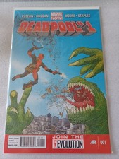 Deadpool #1 (Marvel Comics 2013) vol. 5 - Zombie Presidents / 1st appearances