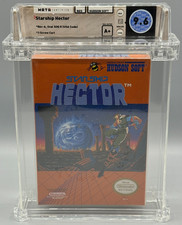 Starship Hector Nintendo NES Oval SOQ Sealed New WATA 9.6 A+ Graded Hudson Soft