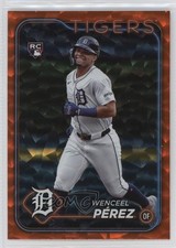 2024 Topps Update Orange Crackle Foilboard /299 Wenceel Perez Pérez #US233 1i7m