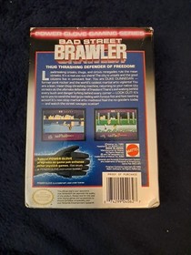 Bad Street Brawler Nintendo NES CIB Complete in Box W Manual & Box Power Glove