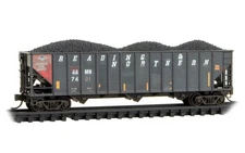 Reading Blue Mountain 100-Ton 3-Bay Coal Hopper Micro-Trains #108 46 650 N SCALE