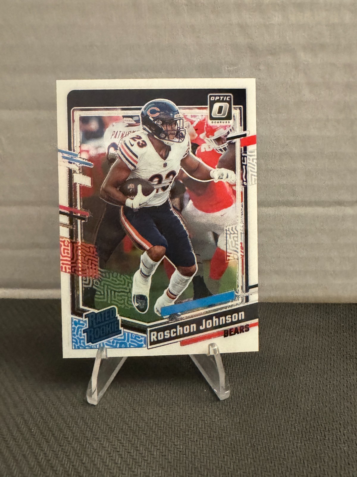 2023 Panini Donruss Optic - Rated Rookie Roschon Johnson #217 (RC)