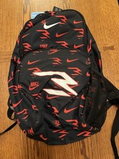 Nike 3BRAND By Russell Wilson Black/Red Logo Large Backpack NWT