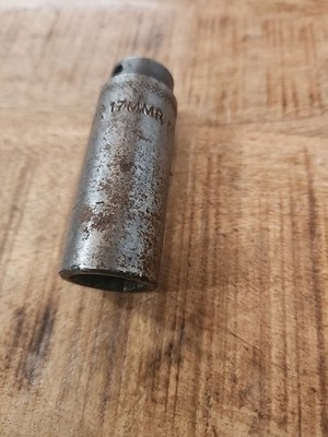 MAC Tools 17mm 1/2'' Drive 6 Point Deep Chrome Socket VDP6 USA