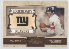 2007 Donruss Classics Legendary Players Gold 75/100 YA Tittle #LP-22 HOF 0f3