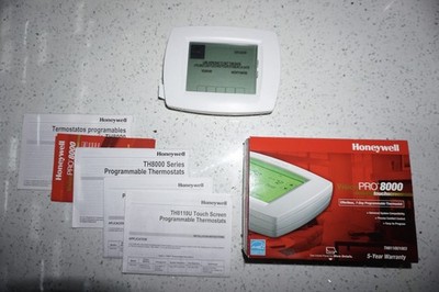 Honeywell Vision PRO 8000 Touchscreen Programmable Thermostat (TH811ou1003)
