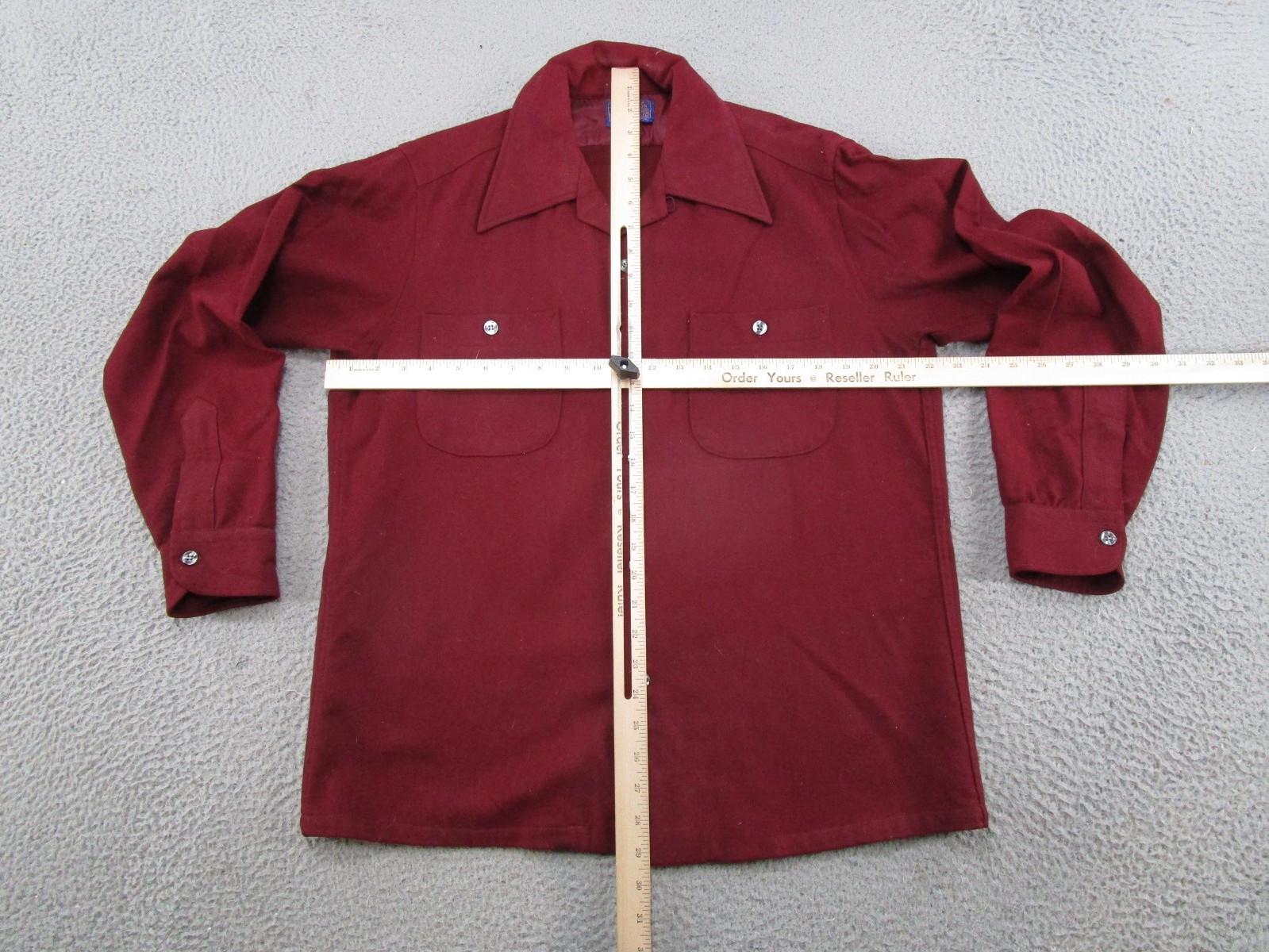 VINTAGE Pendleton Button Up Long Sleeve Wool USA … - image 5