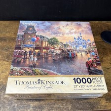 Disney Thomas Kinkade Disneyland 60th Anniversary 1000 Piece Puzzle New Sealed