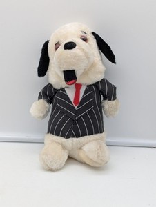 Vintage Ace Smoking Cigar Dog Mafia Criminal Gangster Wiseguy Suited Used