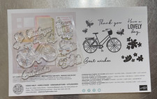 BIKES BLOOMS. June 2026 stamp set new Stampin' UP Paper Pumpkin