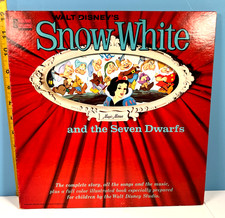 🔥Walt Disney Snow White & The Seven Dwarfs 33LP WD Records ST-3906🔥
