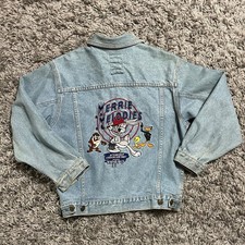 Vintage 90s Light Wash Looney Tunes Size L