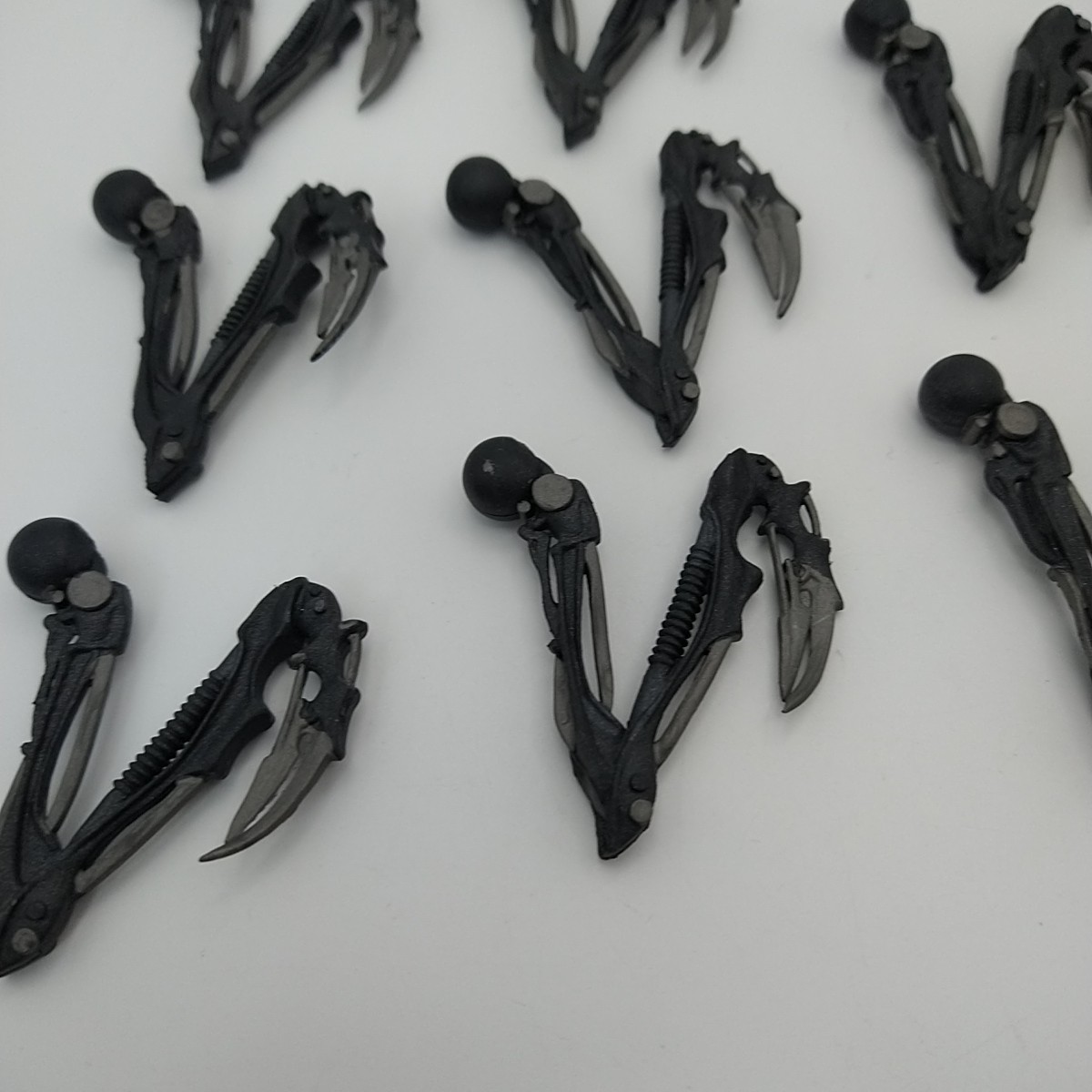 2003 McFarlane Matrix Sentinel Deluxe Action Figure Parts 10 Claws Lot