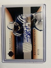 2005 Upper Deck Ultimate Collection Reggie Wayne Autographed Jersey #AGJ-RW /25 2005 Upper Deck Ultimate Collection Reggie Wayne Autographed Jersey #AGJ-RW /25