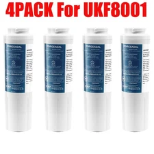 4Pack Replacement for Maytag UKF8001 UKF9001 4396395 Refrigerator Water Filter