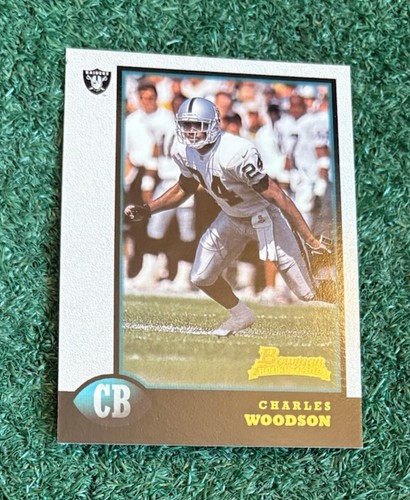 Charles Woodson #181 1998 Bowman card