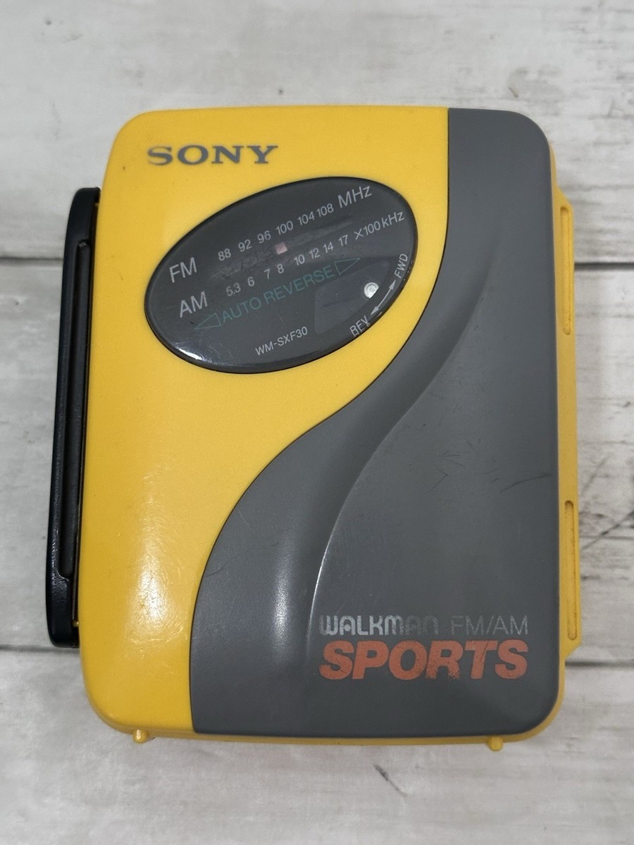 Vintage Sony Walkman FM/AM Sports WM-SXF30 PARTS ONLY READ WORKS