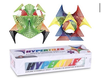 HyperTiles Hyperbolic Building Toy - 3'' x 3'' STEM Educational read description 