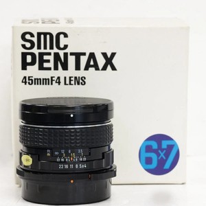 Pentax 67 45mm F4 SMC Prime Lens Boxed - STK 43098