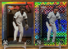 JORBIT VIVAS X-Fractor + Sepia Refractor RC LOT | 2025 Topps Chrome NATIONALS