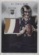 2015 Prestige Rookie Jerseys Extra Points Purple Sean Mannion Jumbo Patch fm0