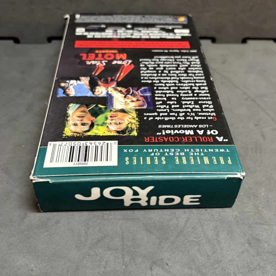 Joy Ride VHS Special Edition 2001 Paul Walker Steve Zahn Thriller - Imagem 4 de 4