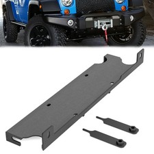 Fits 10x 4.5 Winch Bolt Pattern Winch Mounting Plate For 072018 Wrangler Jk Fits 10x 4.5 Winch Bolt Pattern Winch Mounting Plate For 072018 Wrangler Jk