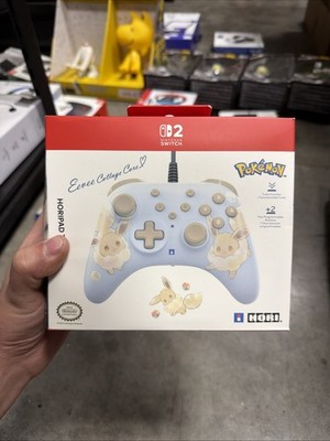 Hori Horipad Turbo Eevee Cottage Core Gaming Controller - Nintendo Switch 2