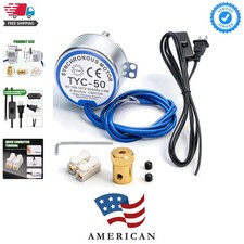 Synchronous Turntable Motor Electric Motor 5-6RPM/MIN 50/60Hz 4W CCW/CW AC100...