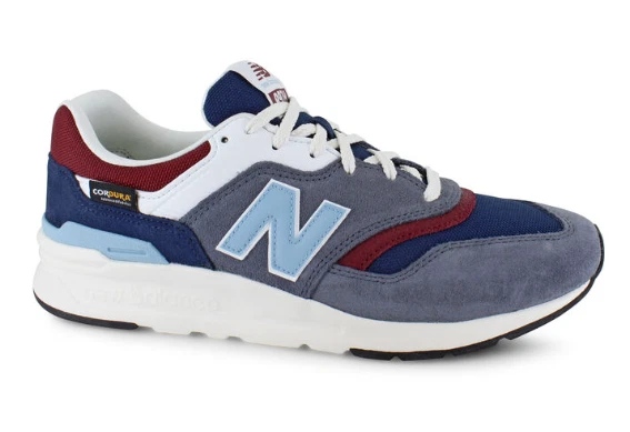 New Balance 997H Cordura Workwear Gray Navy Burgundy Men's Shoes Sneakers CM997H