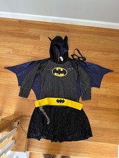 Batgirl halloween costume girls size large