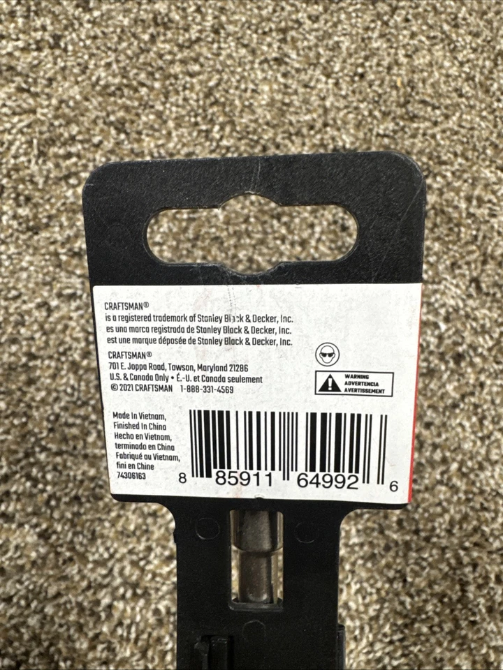 Craftsman Nut Driver 6mm Brand New Ships - Image 3 of 3