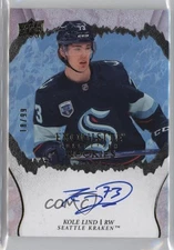 2021 Upper Deck Ice Exquisite Collection Rookie Signatures /99 Kole Lind Auto RC