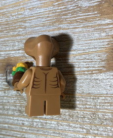 LEGO Dimensions 1.5" E.T. Flowers + Base Tag 71258 Extra Terrestrial Untested