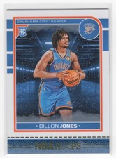 #256 Dillon Jones 2024-25 Hoops Winter RC Oklahoma City Thunder
