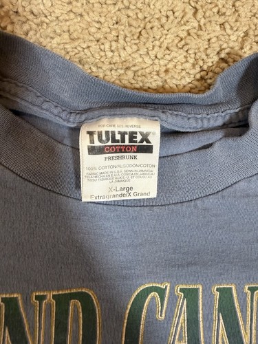 Grey XL 1995 Vintage Tultex Grand Canyon National Park Tee - Picture 4 of 5