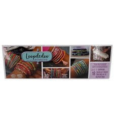 Loopdedoo Spinning Loom Friendship Bracelet Maker Kit with 18 Colors of Thread