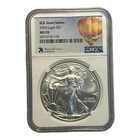2020 AMERICAN SILVER EAGLE NEW MEXICO 7K 50 U.S. STATE SERIES NGC MS 70 2A