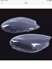 NEW For 2014-18 Porsche Macan Headlight Shell Lamp Shade Lens Cover Left & Right