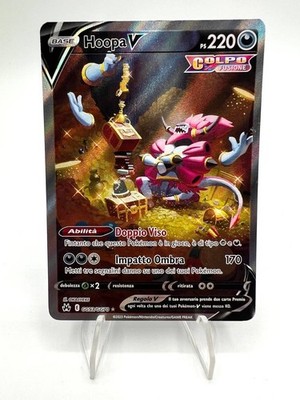 Pokemon Card Hoopa V E GG53/GG70 Set Zenith Royal Italian Stamped NM Holo