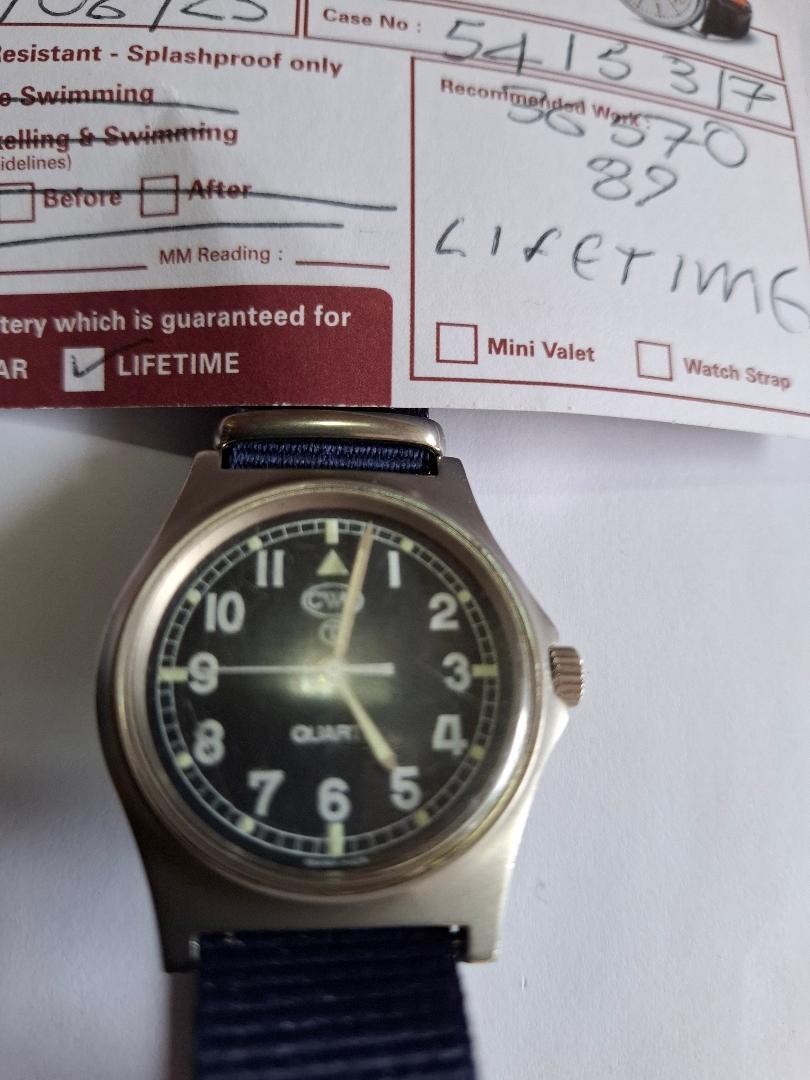 CWC G10 ミリタリー RAF 英陸軍 クォーツ スイス製 　フィールド CWC G10 Quartz Watch Review