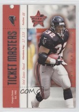 2000 Leaf Rookies & Stars Ticket Masters /2000 Jamal Anderson Chris Chandler gb9