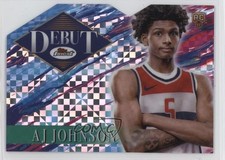 2024-25 Topps Finest Debut X-Fractor AJ Johnson #D-26 fm0