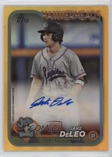 2024 Topps Pro Debut Gold Foil Auto 48/50 Jake Deleo #PD-123 Auto 1dm4