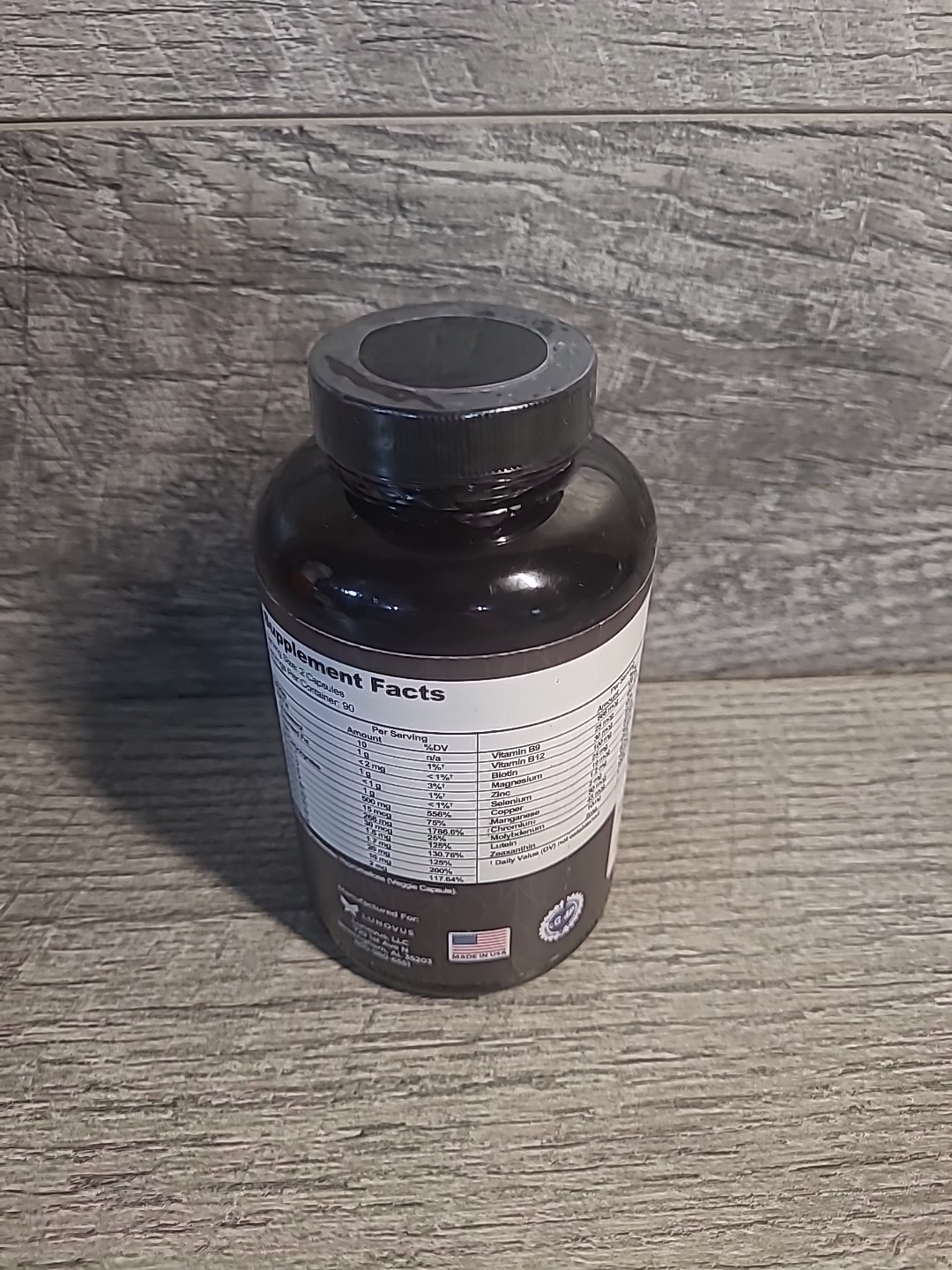 VISUAL ADVANTAGE AREDS 2 Macular Support + Multi Vitamins Eye Care 180 Capsules